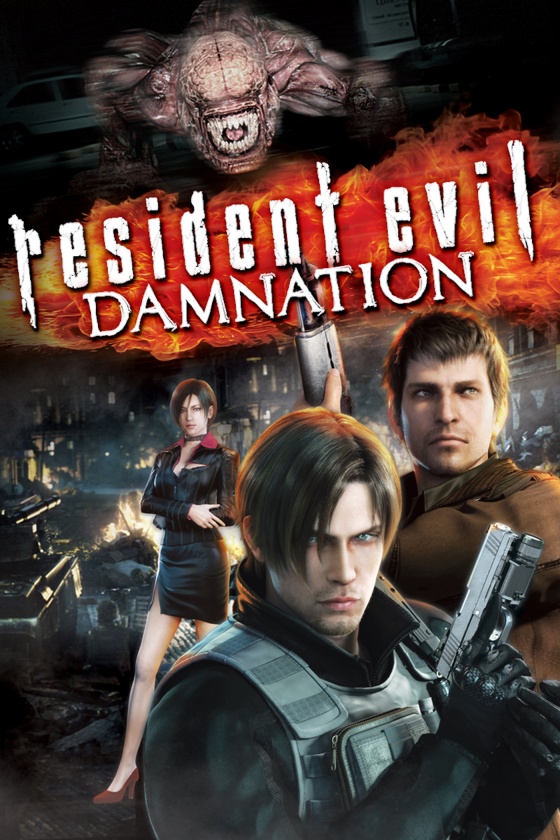 RESIDENT EVIL: DAMNATION key art